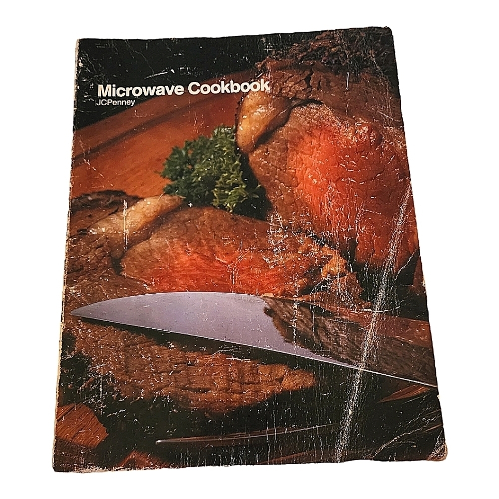 💕Vintage 1984 JC Penny Microwave Paperback Cookbook